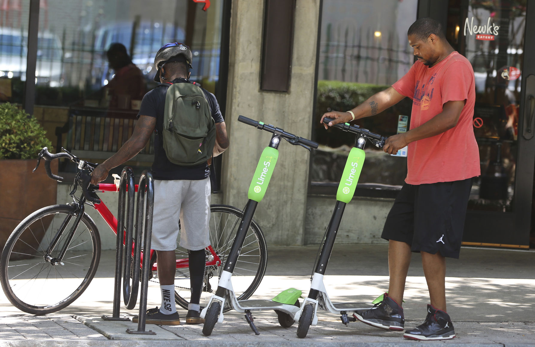 Dockless Scooter Scuffle